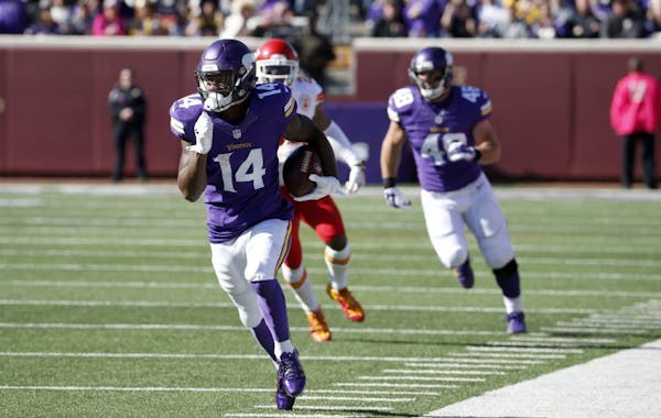 Vikings rookie Diggs makes most of his opportunity