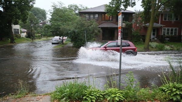 Heavy rain and flash flooding hit Twin Cities