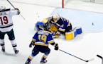 Postgame: Blues don't match Wild's desperation in Game 4