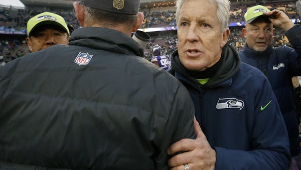 Is Seahawks' coach Carroll biggest threat to Vikings?