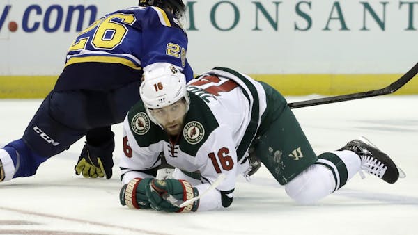 'Late-arriving' Wild a step slow in season-opening loss to St. Louis