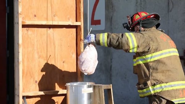 How not to burn house down while deep-frying your turkey