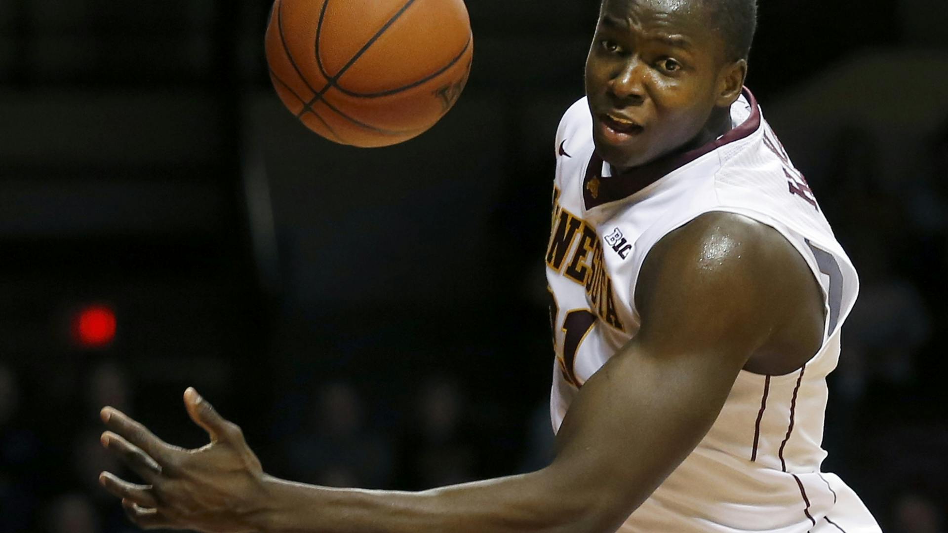 The Gophers big man talks about going through the ups and downs of a season that started with injury for him and had brought many struggles since.