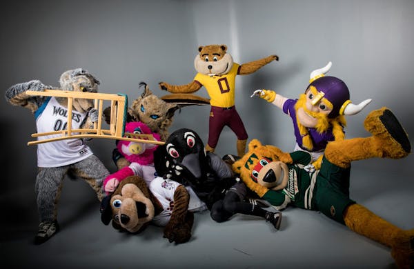 Who is the best sports mascot in Minnesota? We rank the major players