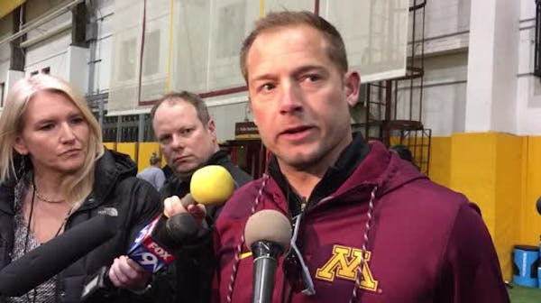 Spring practice full speed ahead for Fleck, Gophers football
