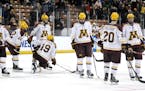 Gophers blow two-goal lead, lose to Notre Dame in NCAA hockey