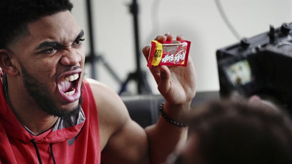 'Big KAT' Karl-Anthony Towns and Kit Kat team up for ad