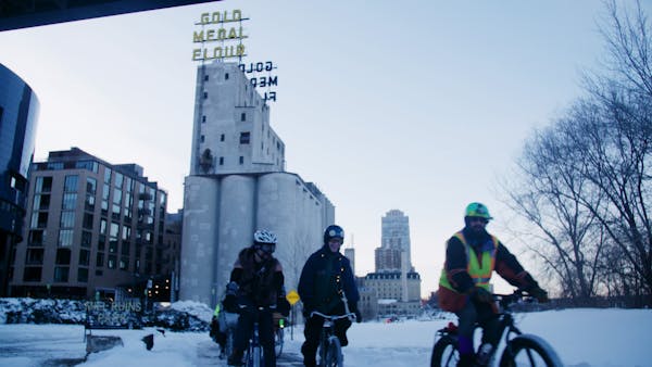 What is winter biking in Minnesota?