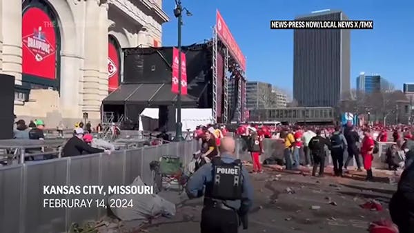 Shooting turns Chiefs parade chaotic
