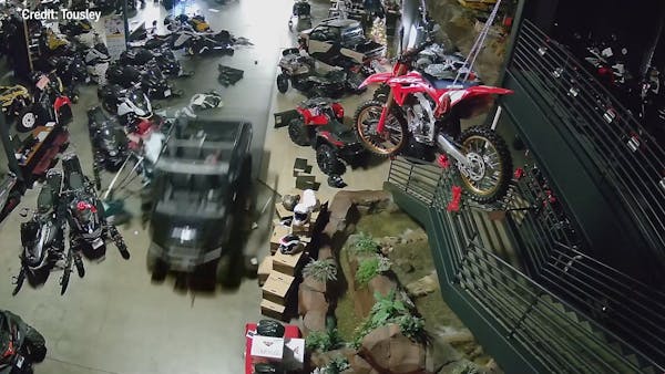 Video shows Christmas Day break-in, destruction at Tousley Motorsports & Marine