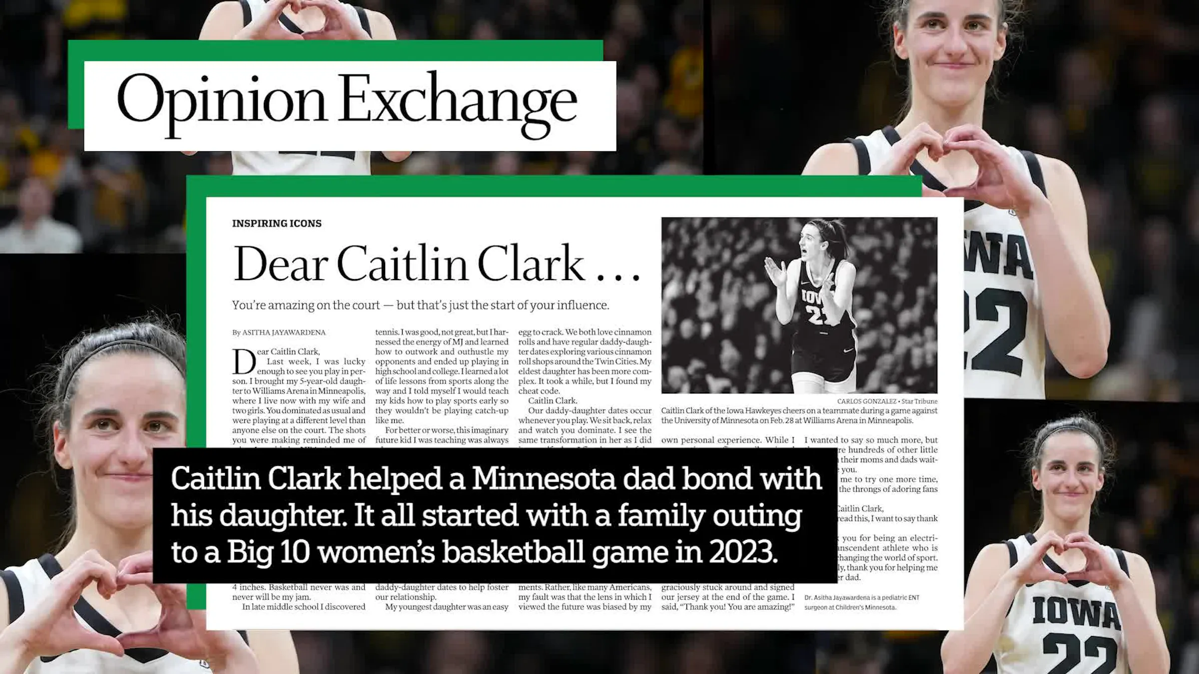 ‘Dear Caitlin Clark’ writer explains inspiration behind viral letter ...