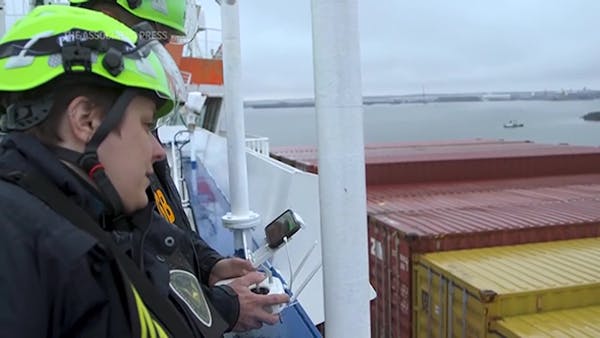 US NTSB releases video of investigators on board the Dali ship in Baltimore