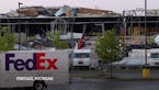 Tornadoes damage homes, FedEx facility in southwest Michigan