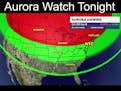 Best chance in years to view aurora borealis tonight