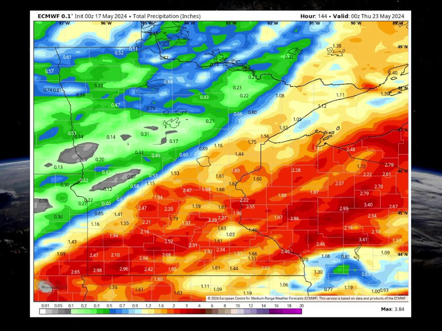 In spite of spotty T-storms a decent weekend for outdoor plans