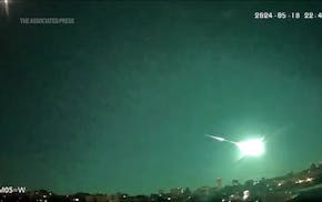 Meteor flies over Spain and Portugal