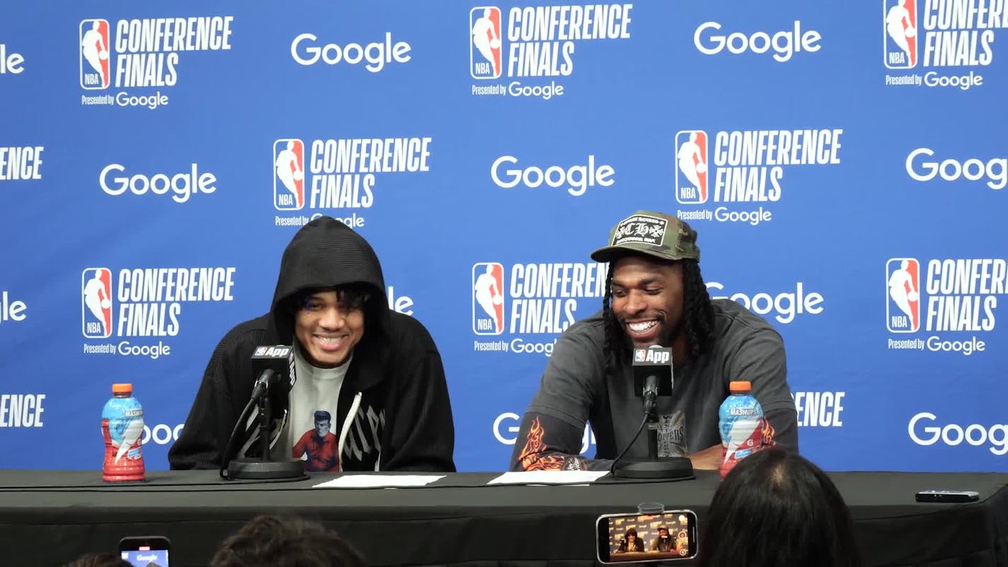 T.J. Warren and Naz Reid reflect on a win against Oklahoma City Thunder
