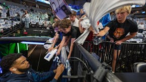 Wolves' fans optimistic as must-win game gets underway at Target Center