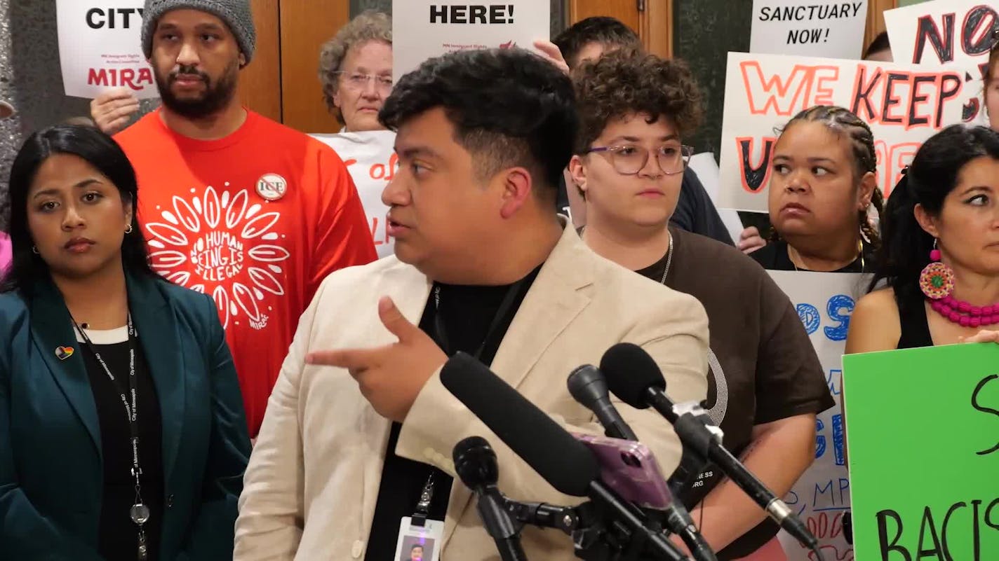 Jason Chavez talks about the City Council's request for an after action review to the raid on June 3