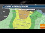 Several waves of strong to severe thunderstorms impacting Minnesota today