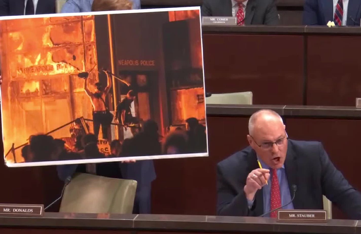 MN Rep. Pete Stauber questions MN Gov. Tim Walz