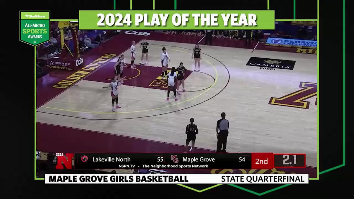 The All-Metro Sports Awards Play of the Year: Maple Grove’s girls basketball team kept it simple and