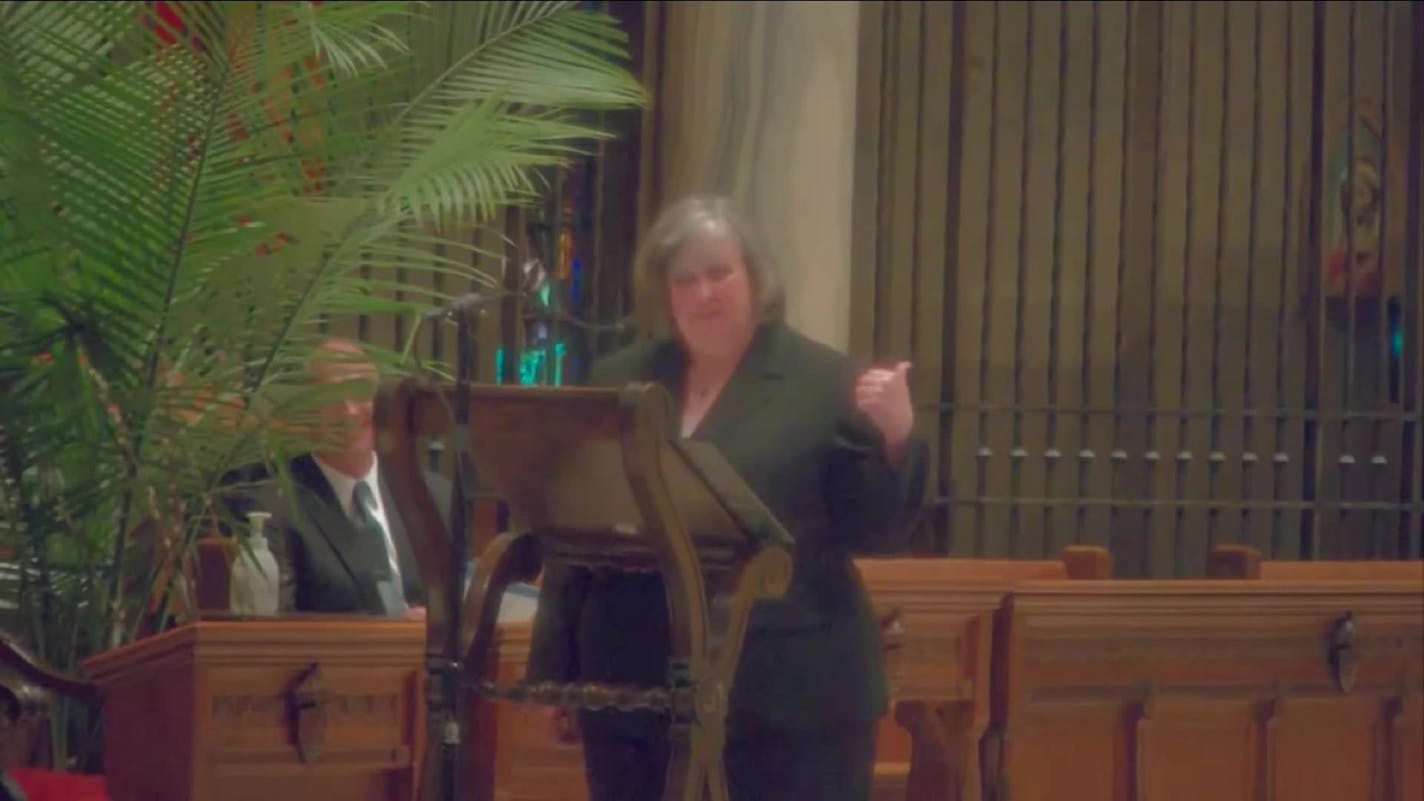 Robin Ann Williams, a close friend, remembers her friends at the Basilica of St. Mary
