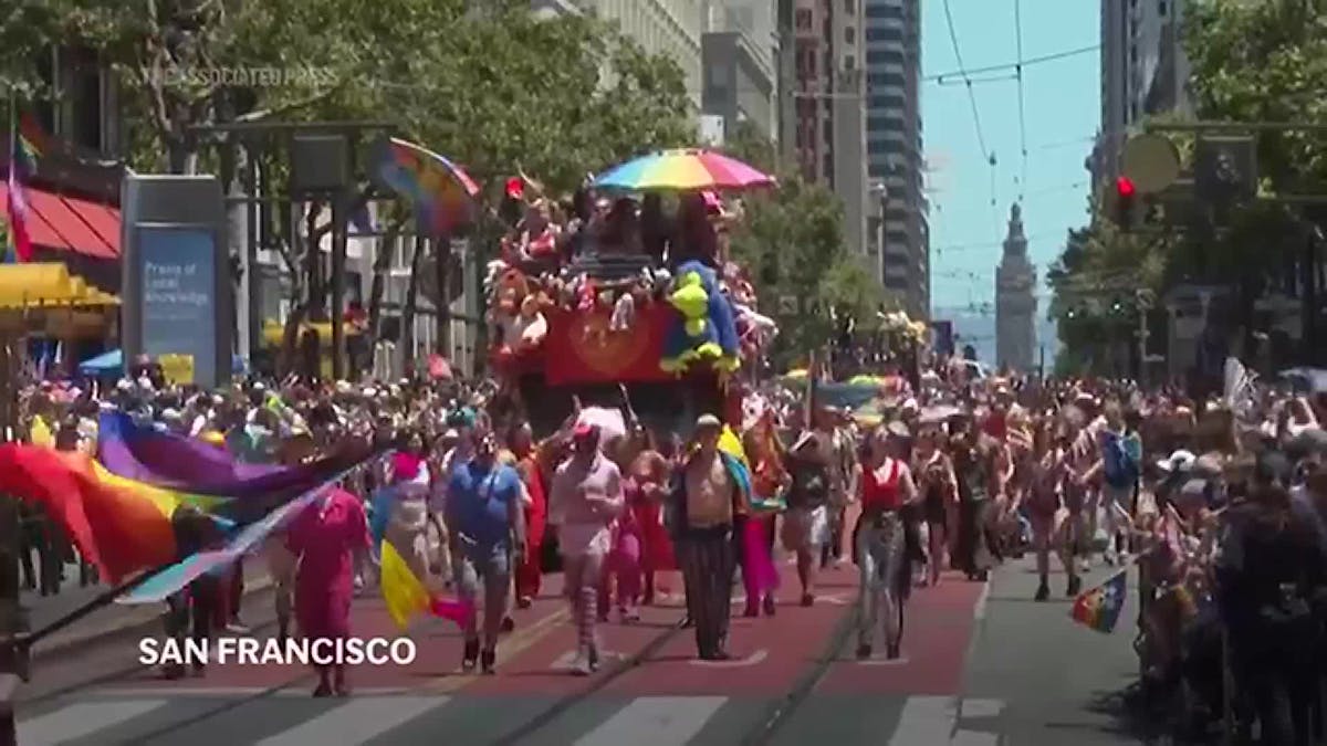 Pride month celebrated across U.S. Sunday