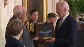 Biden bestows Medal of Honor on two 'forgotten' Union soldiers