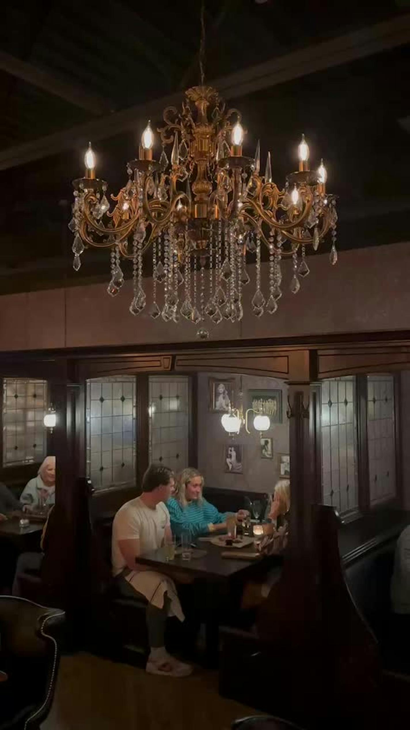 Guests dine at Farmer's Cellar in Lakeville