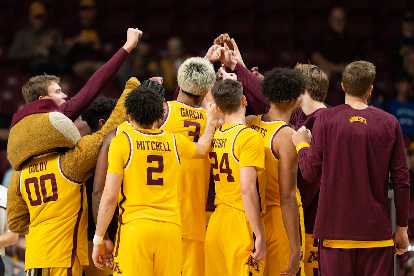 Mike Mitchell Jr., Brennan Rigsby and coach Ben Johnson also look forward to the men's basketball season.