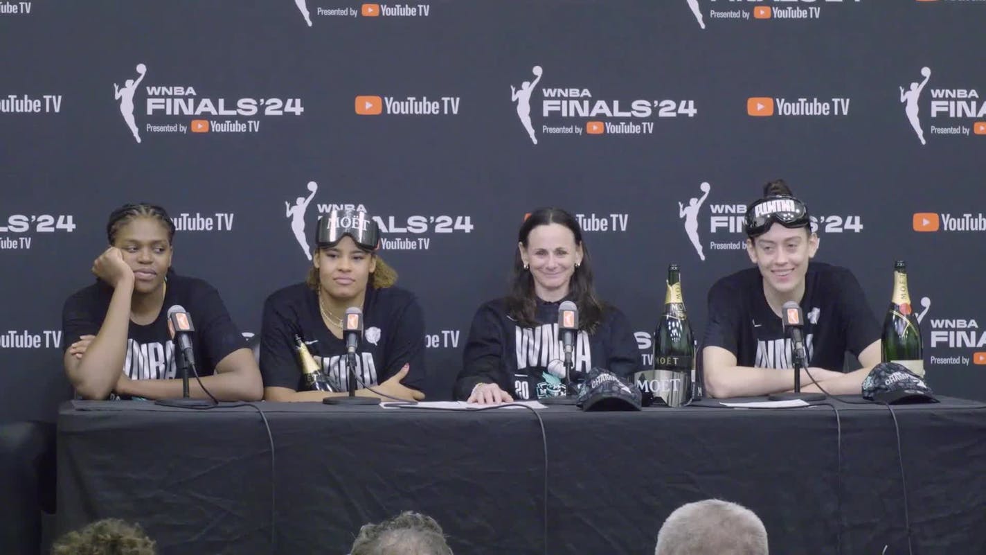 The New York Liberty are the 2024 WNBA Finals champions