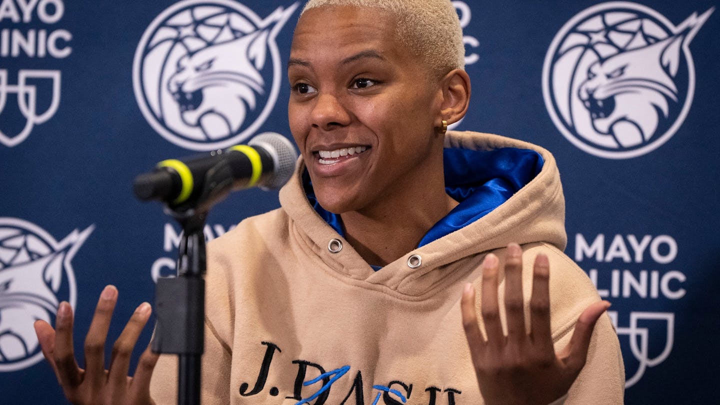 The Minnesota Lynx starters and coach Cheryl Reeve sat down to review the 2024 season at a news conference two days after the WNBA Finals loss in New York.