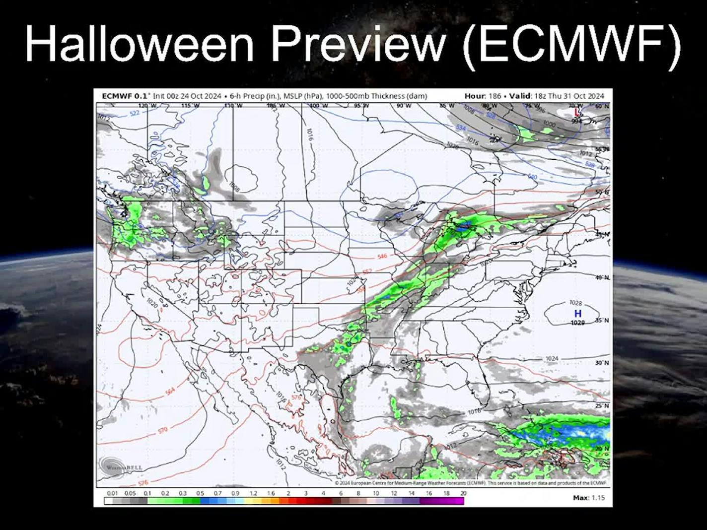 Showers later today give way to a cool, sunny weekend with 70s returning early next week