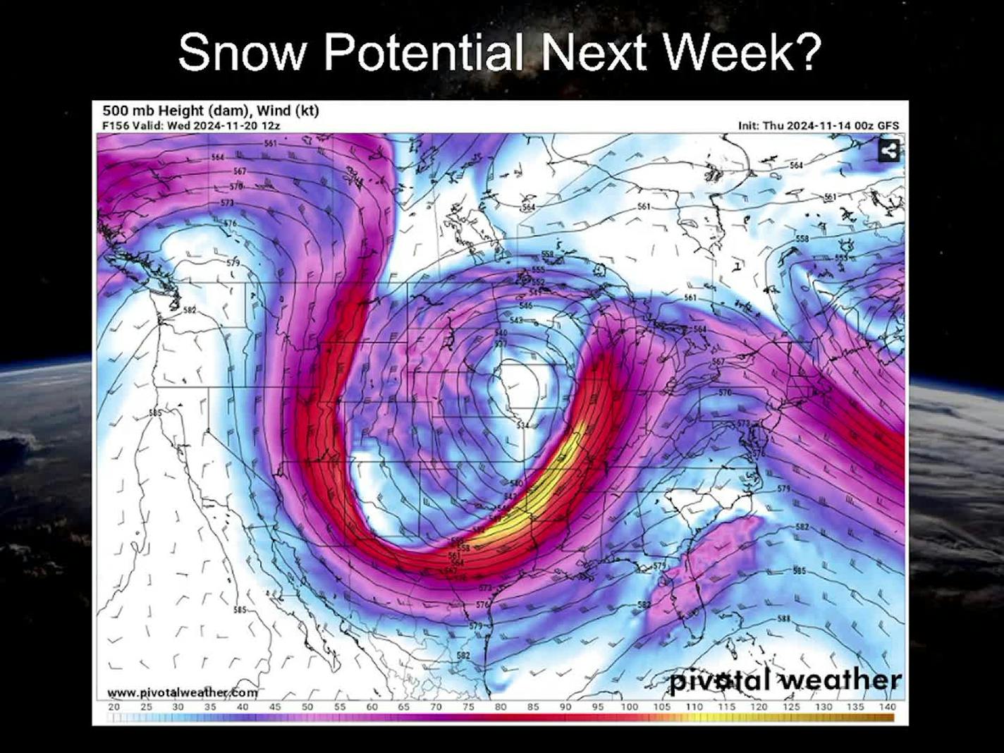 Relatively mild this weekend but first real taste of winter shaping up for next week