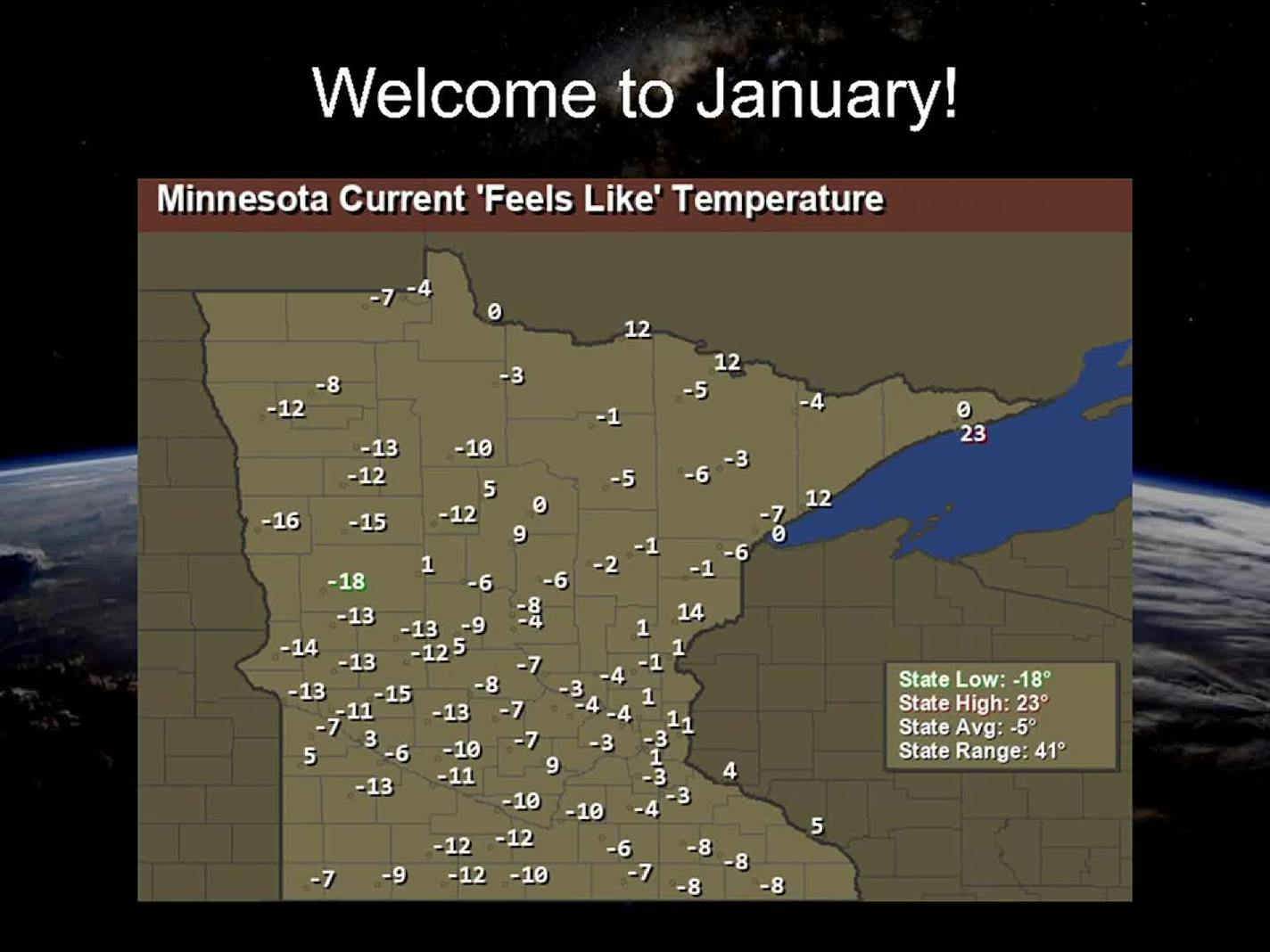 Numbing sunshine this weekend with no major travel headaches - shot at 30F next week